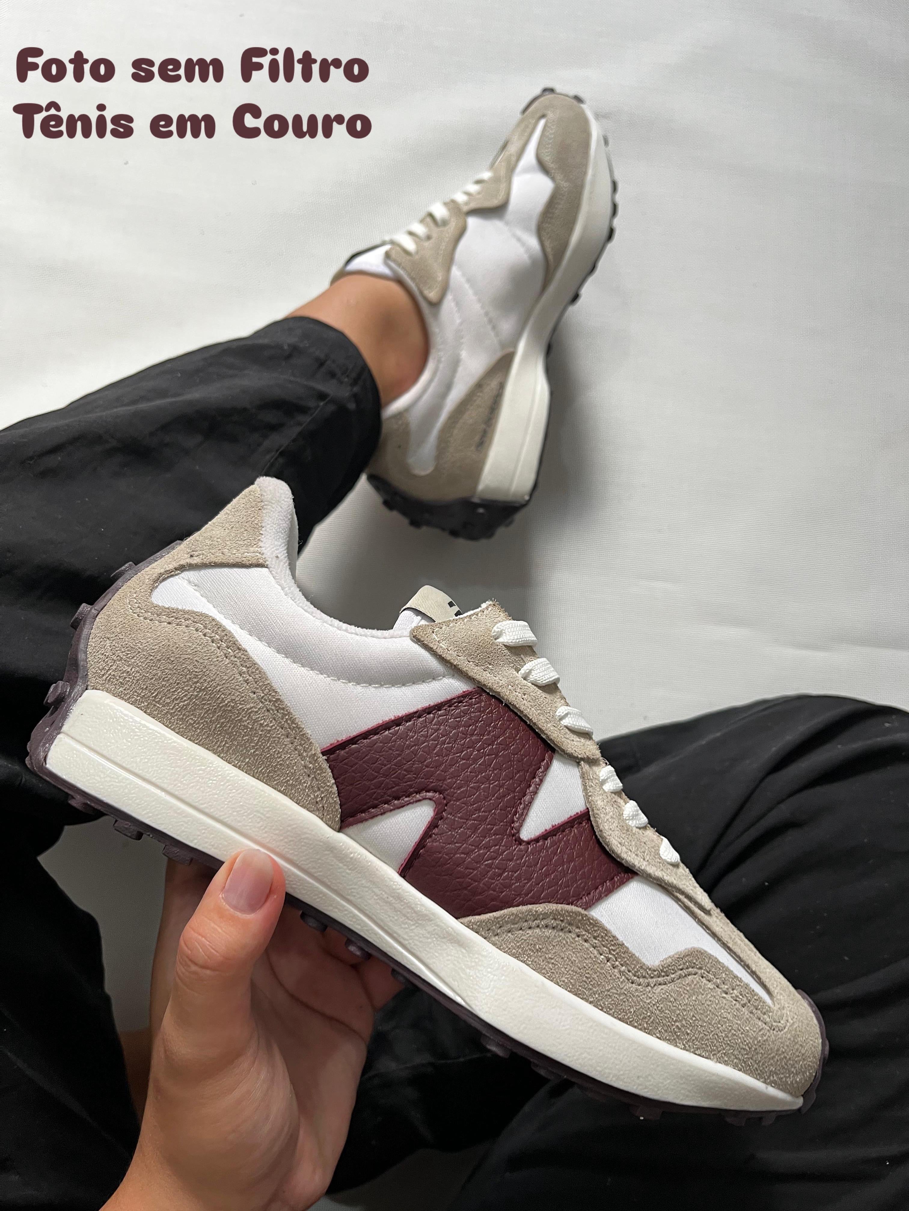 NEW BALANCE 327 COURO LEGITIMO