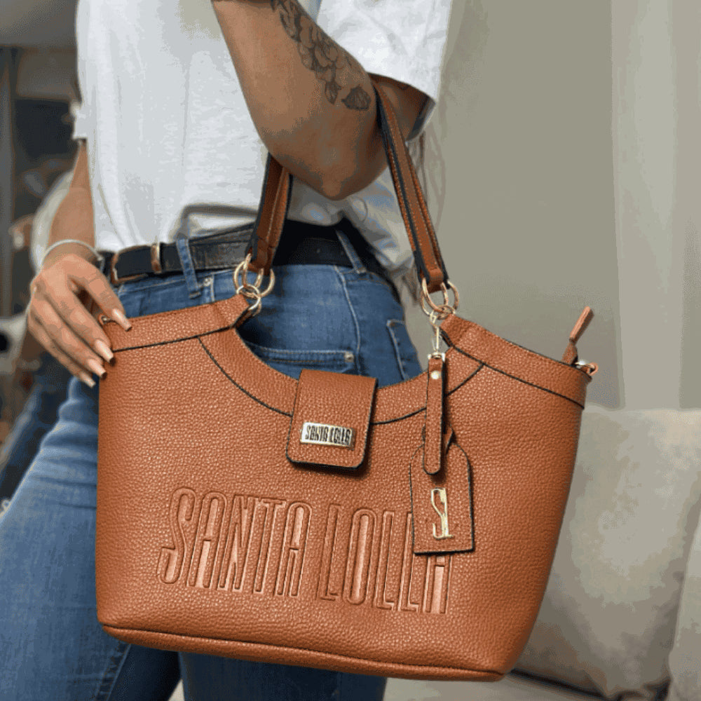 Bolsa Santa Lolla Elegance de Couro